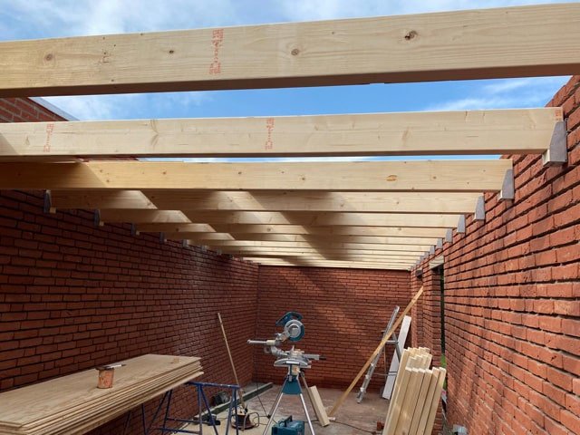 Woning opbouw uitbouw